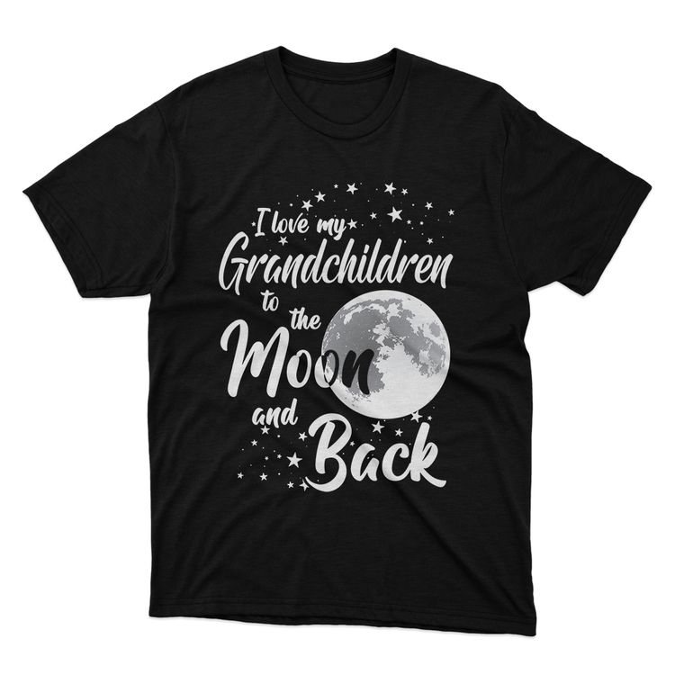 Fan Made Fits Grandchildren Black T-Shirt image 1