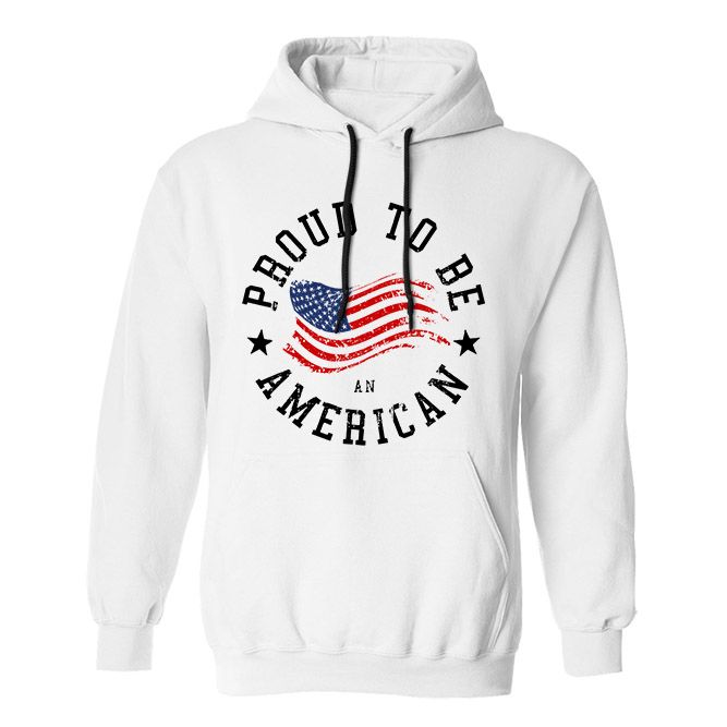 Fan Made Fits Patriot White Proud Hoodie image 1
