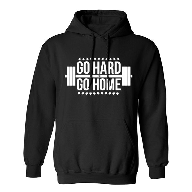 Fan Made Fits Work Out Black Home Hoodie image 1