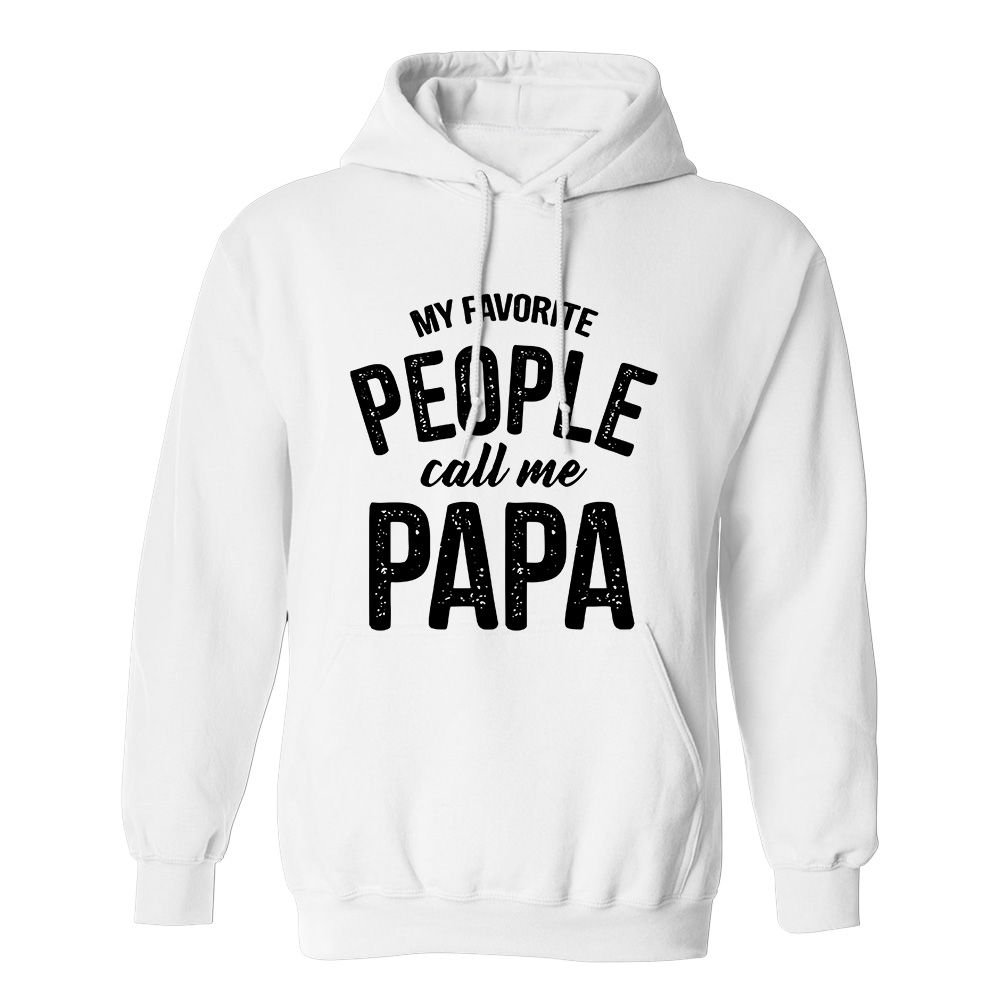 Fan Made Fits Dads White Papa Hoodie image 1