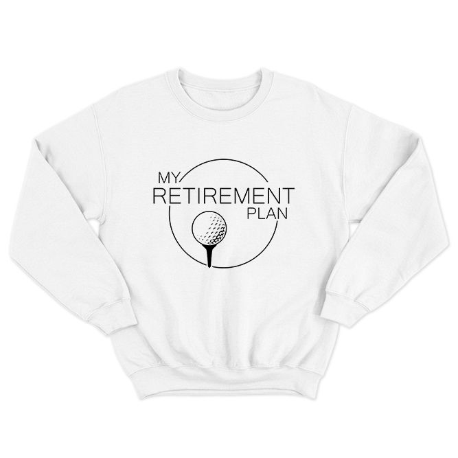 Fan Made Fits Golf 2 White Plan Sweatshirt image 1