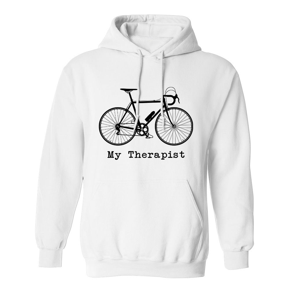 Fan Made Fits Cycling 2 White Therapist Hoodie image 1