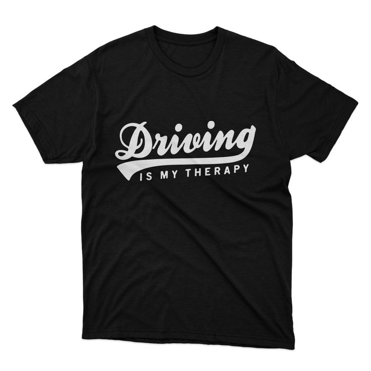Fan Made Fits Cars Black Driving T-Shirt image 1