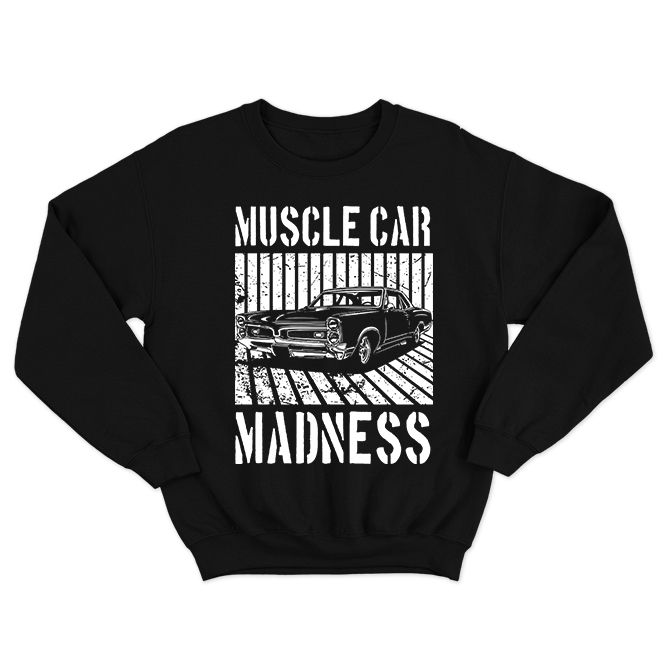 Fan Made Fits Muscle Car 2 Black Madness Sweatshirt image 1