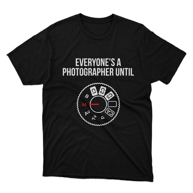 Fan Made Fits Photography 2 Black Everyone T-Shirt image 1