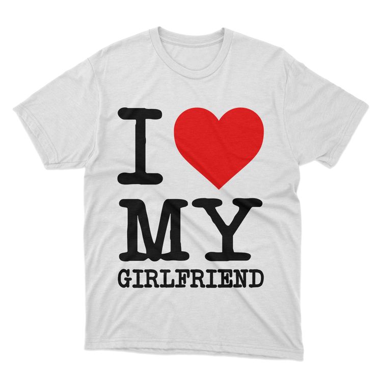 Fan Made Fits Relationship White Love T-Shirt image 1