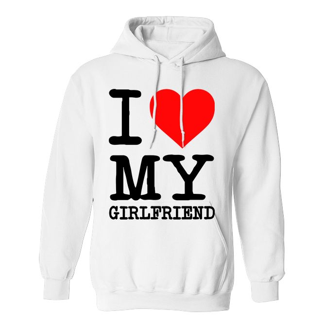 Fan Made Fits Relationship White Love Hoodie image 1