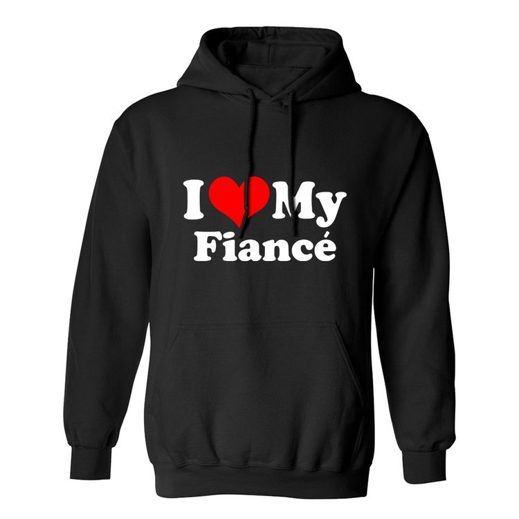 Fan Made Fits Relationship 2 Black Fiance Hoodie image 1