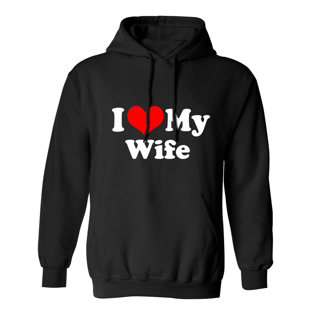 Fan Made Fits Relationship 2 Black Wife Hoodie image 1