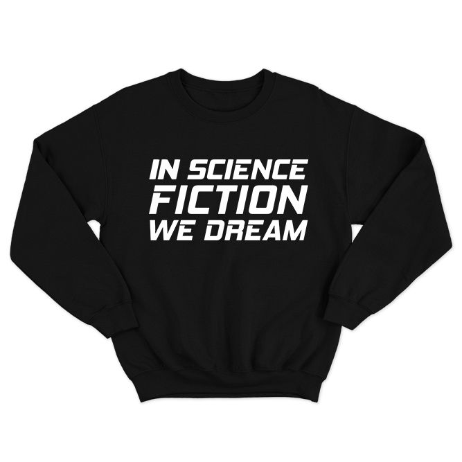 Fan Made Fits Sci-Fi 2 Black Fiction Sweatshirt image 1