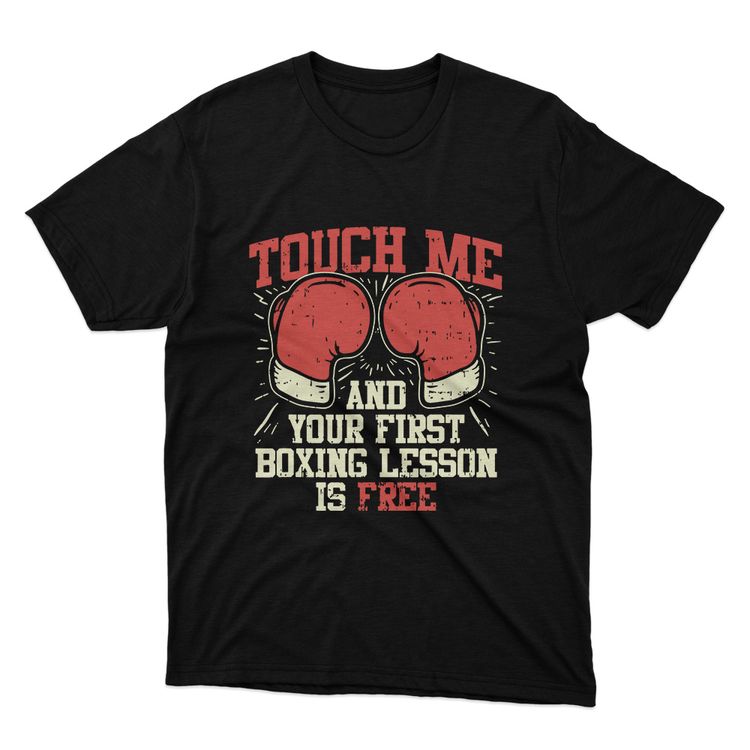 Fan Made Fits Boxing 2 Black Touch T-Shirt image 1