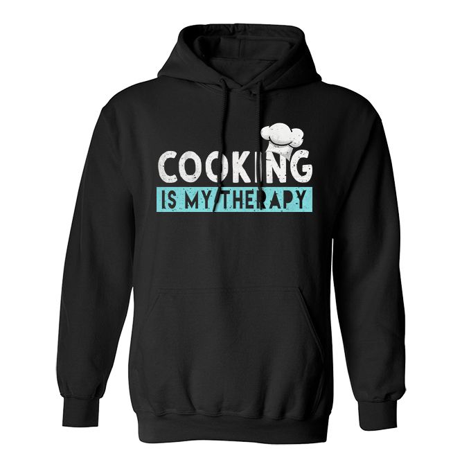 Fan Made Fits Cooking 2 Black Therapy Hoodie image 1