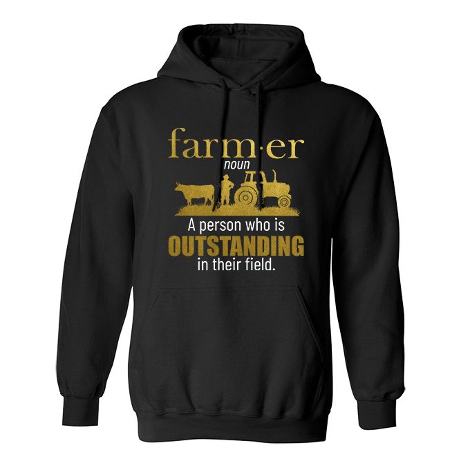 Fan Made Fits Farmer 3 Black Outstanding Hoodie image 1