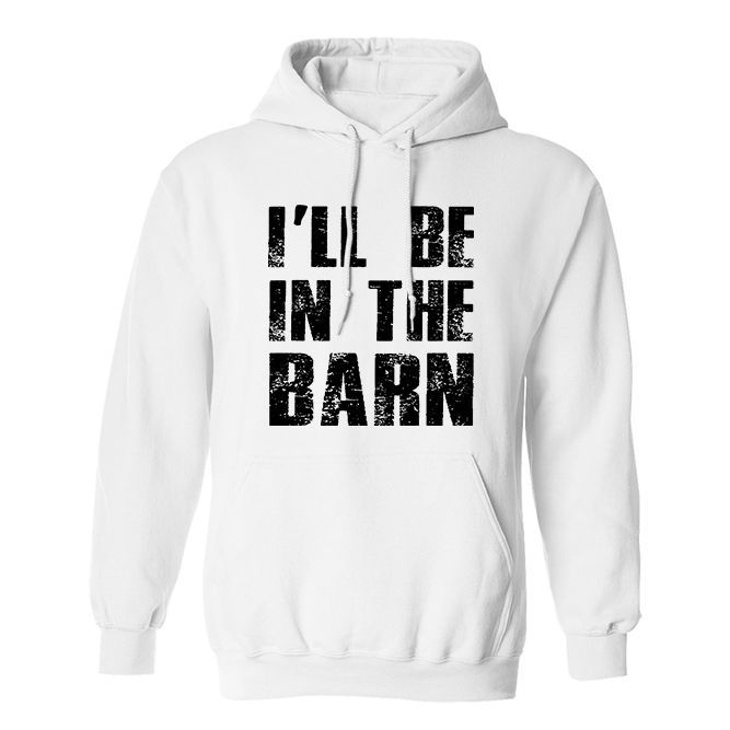 Fan Made Fits Farmer 3 White Barn Hoodie image 1