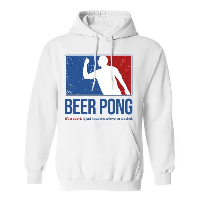Fan Made Fits Party 2 White Pong Hoodie image 1