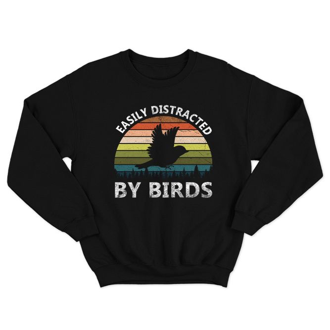Fan Made Fits Birds Black Easily Sweatshirt image 1