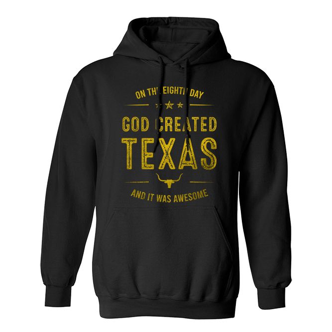 Fan Made Fits Texas 2 Black Created Hoodie image 1