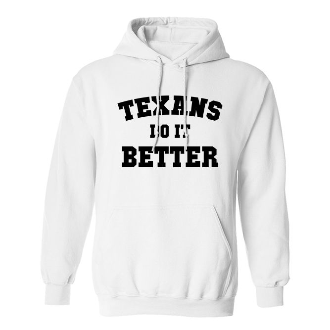 Fan Made Fits Texas 2 White Texans Hoodie image 1