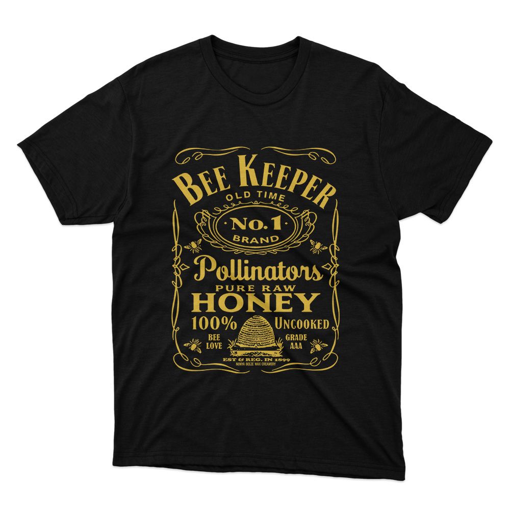 Fan Made Fits Beekeeping Black Honey T-Shirt image 1
