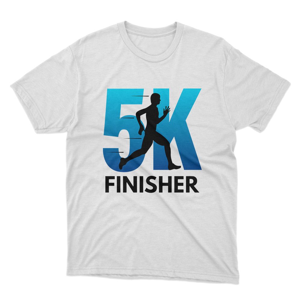 Fan Made Fits Marathon Runners White Finisher T-Shirt image 1