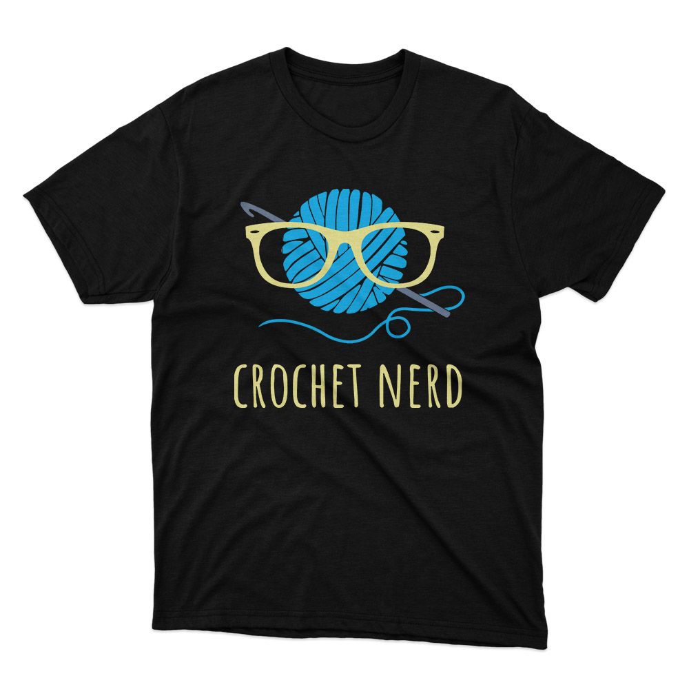 Fan Made Fits Crochet 2 Black Nerd T-Shirt image 1