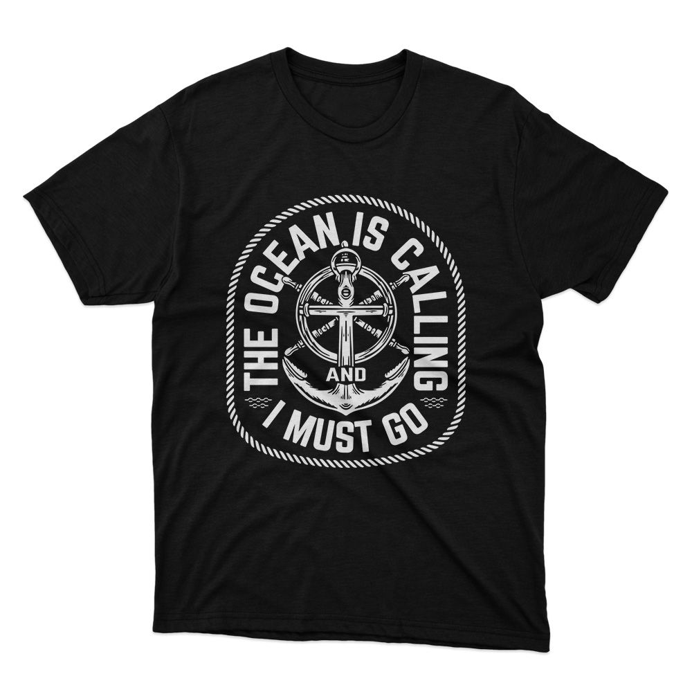 Fan Made Fits Sailors Black Ocean T-Shirt image 1