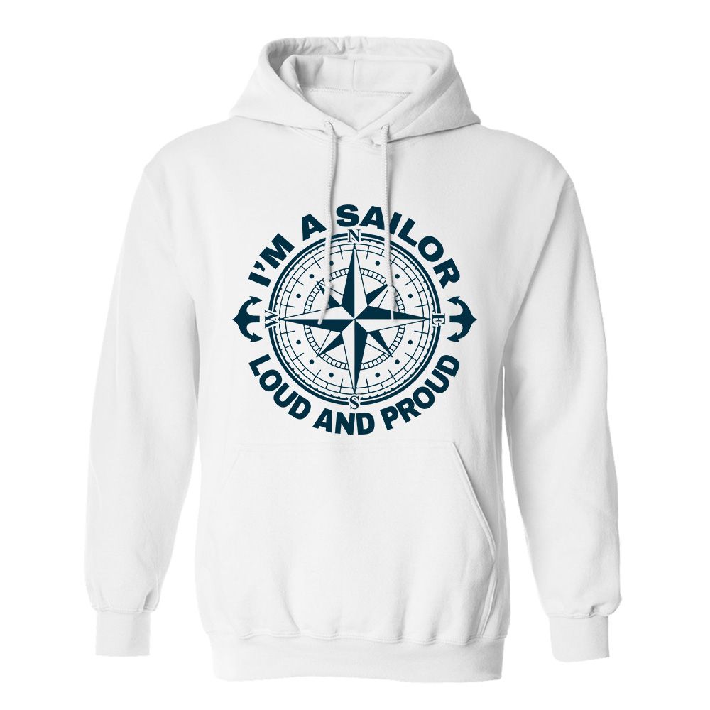 Fan Made Fits Sailors White Proud Hoodie image 1