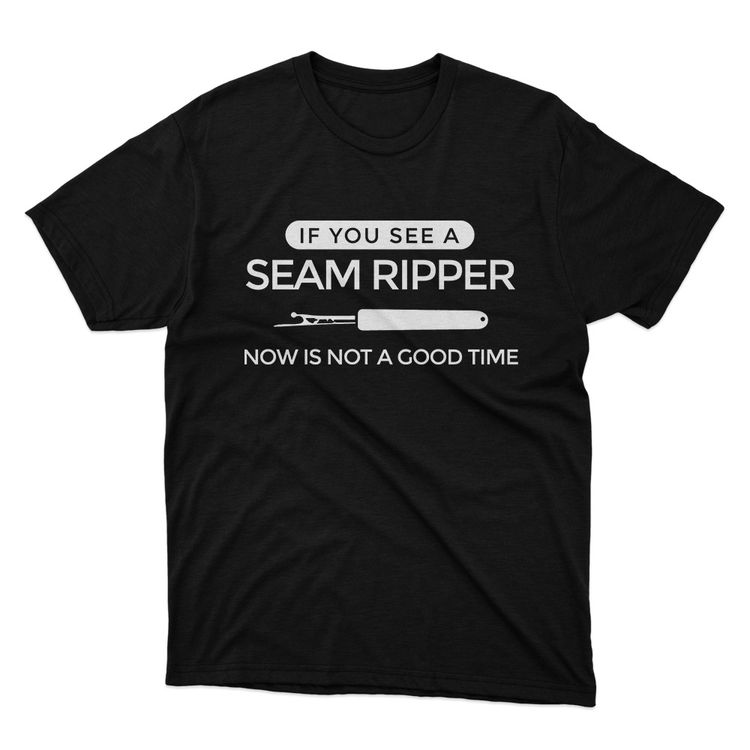 Fan Made Fits Quilting 2 Black Seam T-Shirt image 1