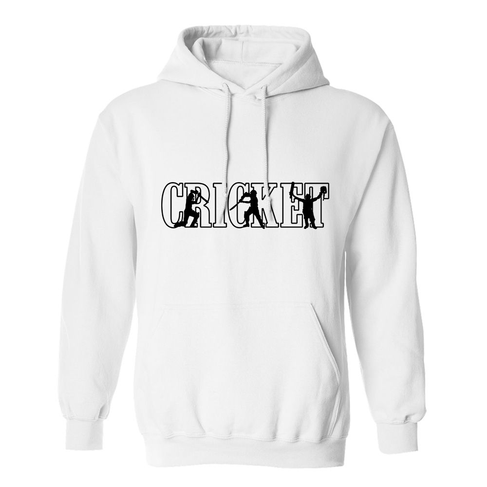 Fan Made Fits Cricket White Cricket Hoodie image 1