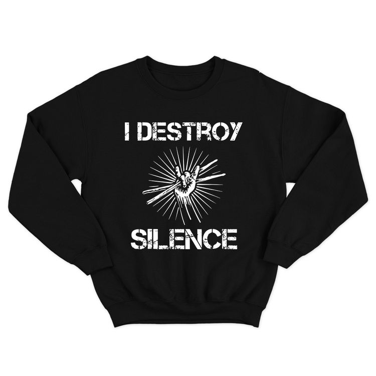 Fan Made Fits Drummer 2 Black Destroy Sweatshirt image 1