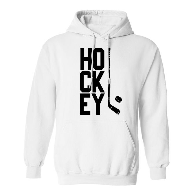 Fan Made Fits Hockey 4 White Hockey Hoodie image 1