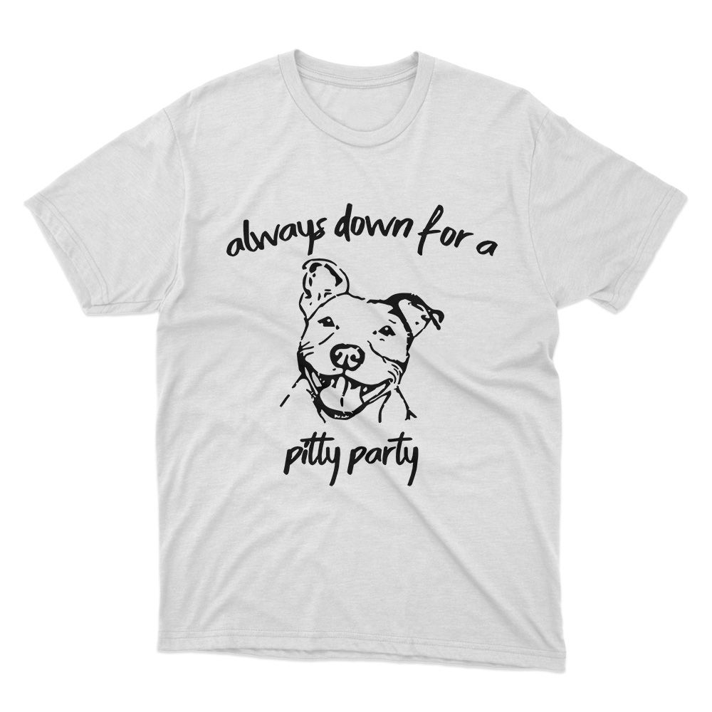 Fan Made Fits Pitbulls 2 White Party T-Shirt image 1