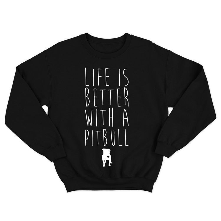 Fan Made Fits Pitbulls 2  Black Better Sweatshirt image 1