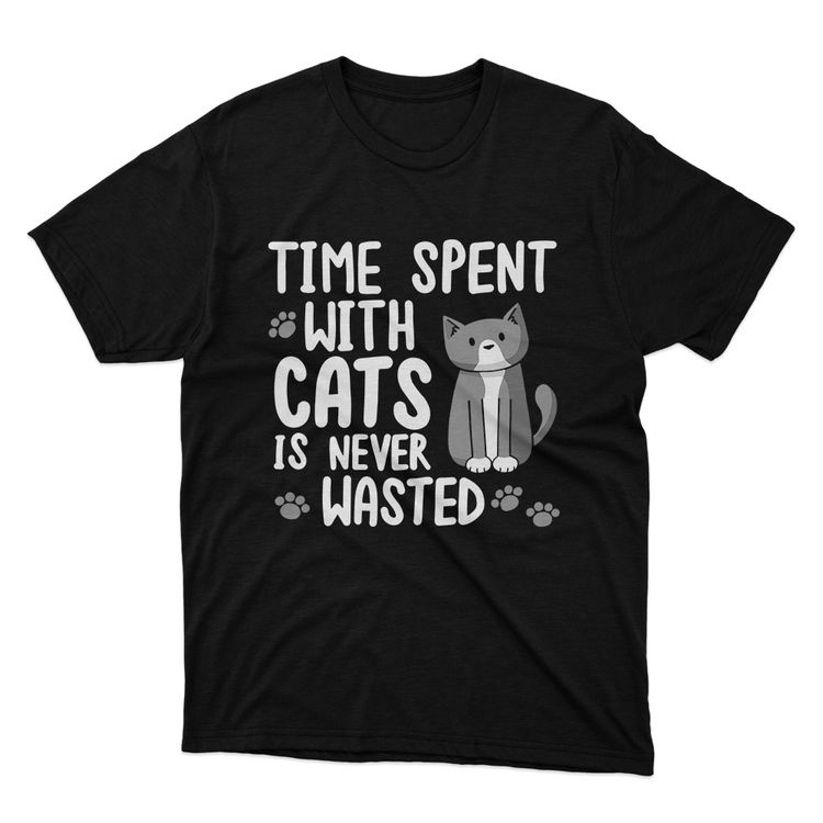 Fan Made Fits Cats 3 Black Time T-Shirt image 1
