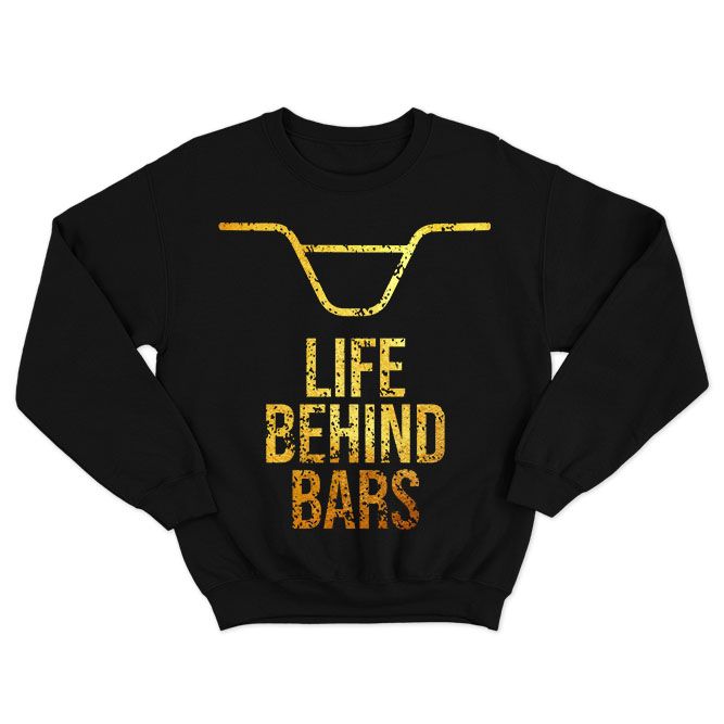 Fan Made Fits BMX 2 Black Bars Sweatshirt image 1
