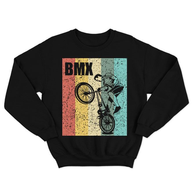 Fan Made Fits BMX 2 Black BMX Sweatshirt image 1