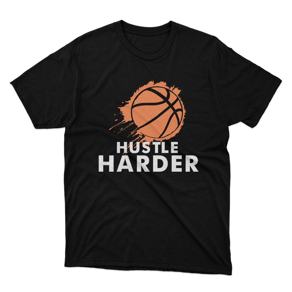 Fan Made Fits Basketball 3 Black Hustle T-Shirt image 1