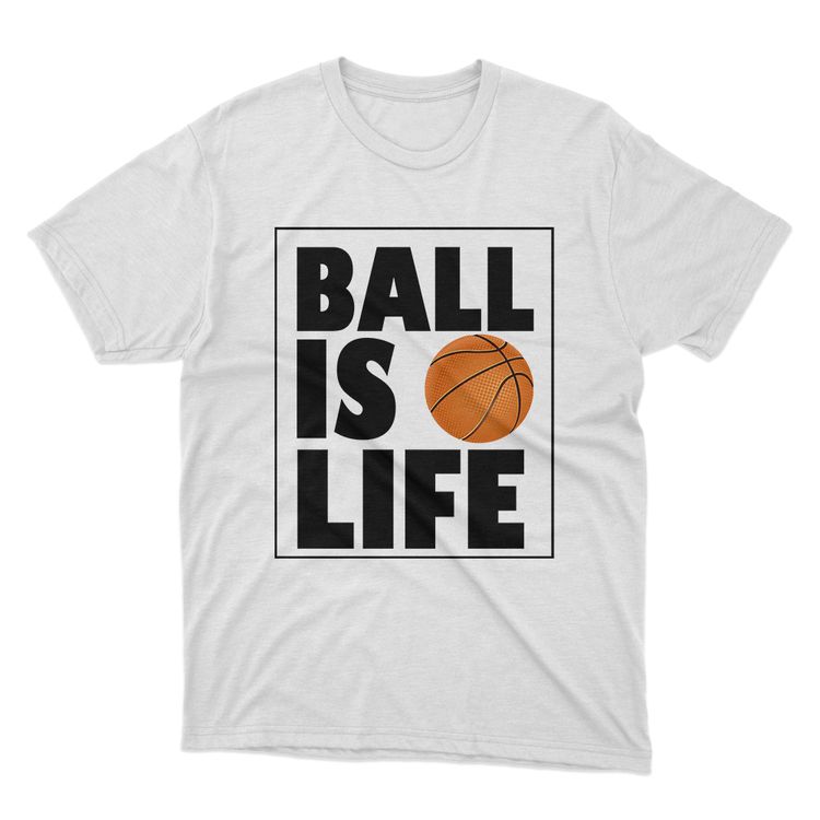 Fan Made Fits Basketball 3 White Life T-Shirt image 1