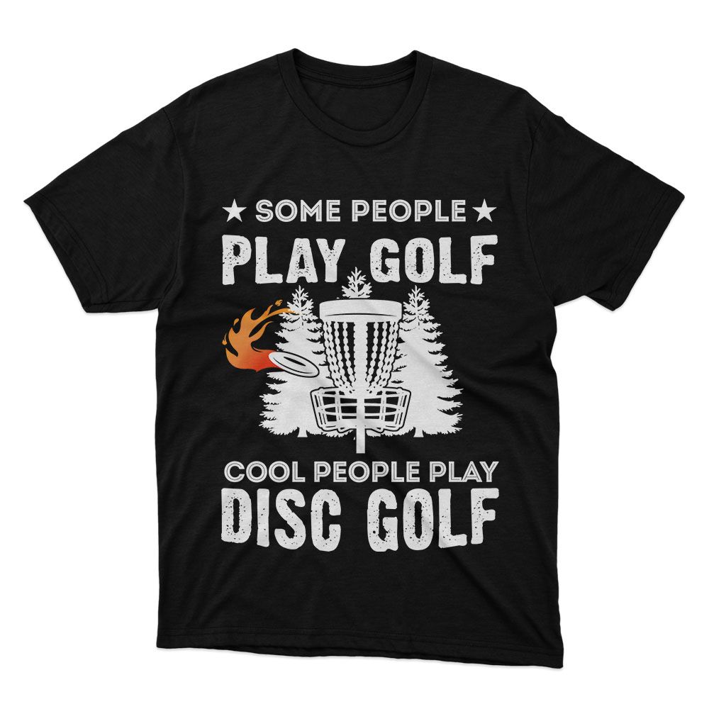 Fan Made Fits Disc Golf Black Some T-Shirt image 1