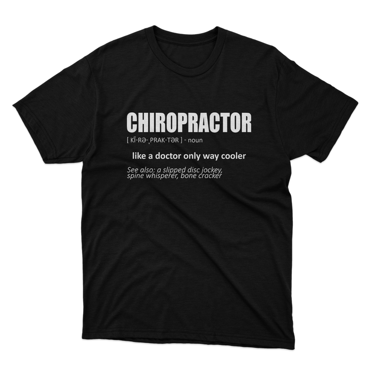 Fan Made Fits Chiropractor Definition 2 T-Shirt image 1