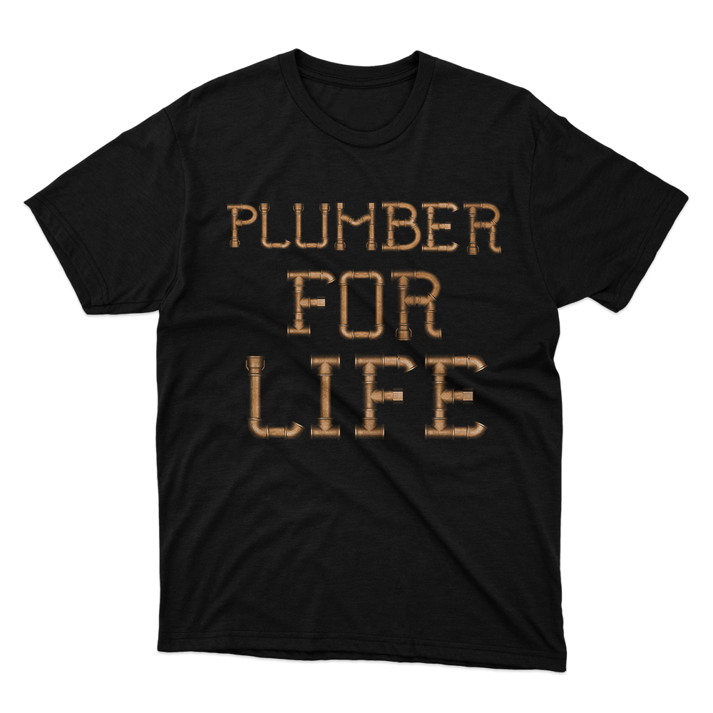 Fan Made Fits Plumber For Life T-Shirt image 1