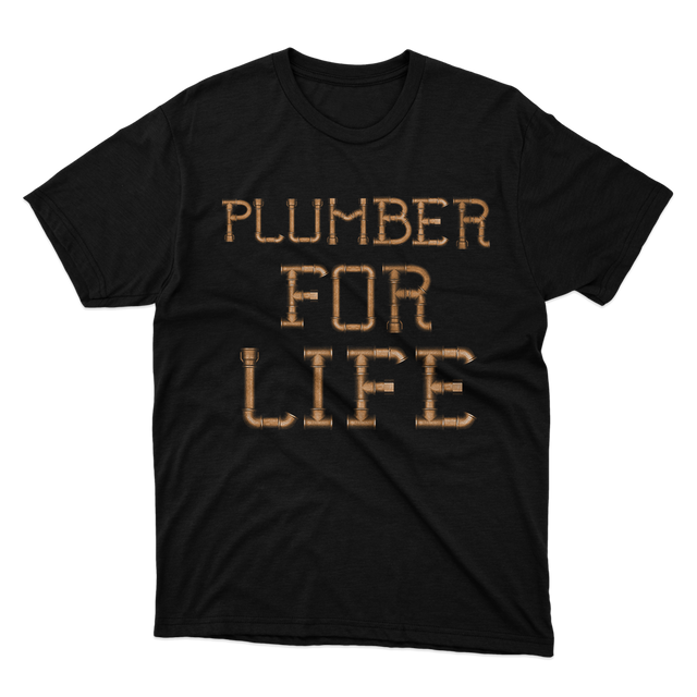 Fan Made Fits Plumber For Life T-Shirt