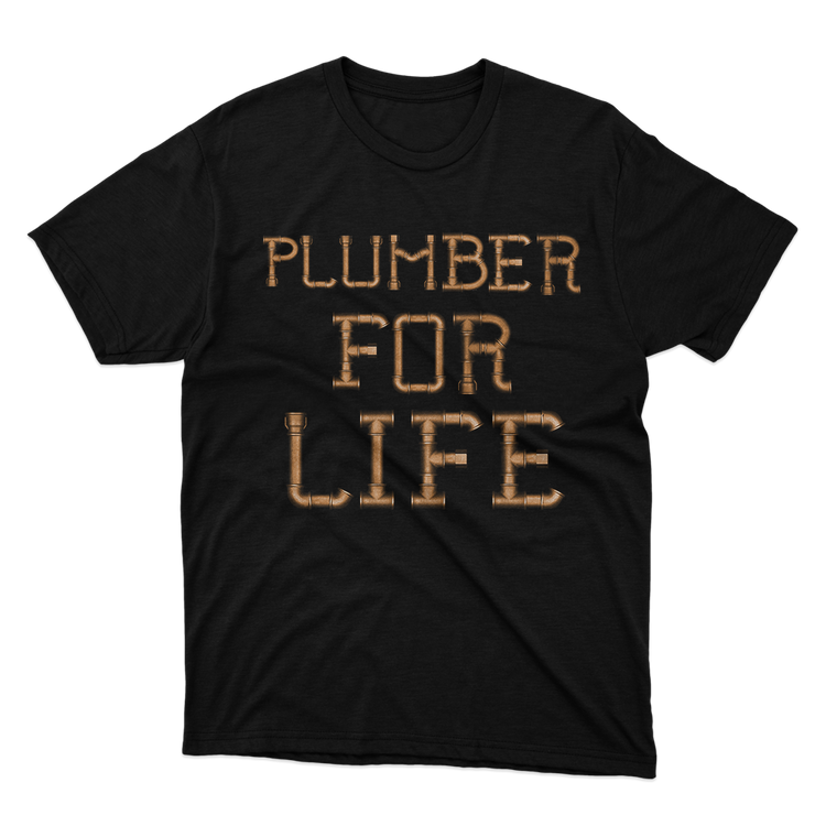 Fan Made Fits Plumber For Life T-Shirt image 1
