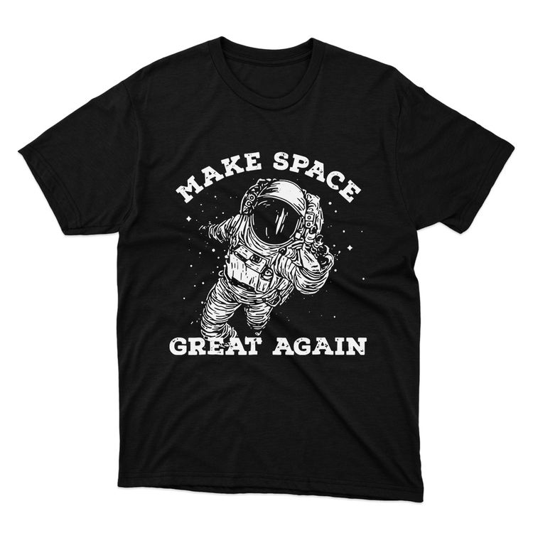 Fan Made Fits Astronomy Black Space T-Shirt image 1