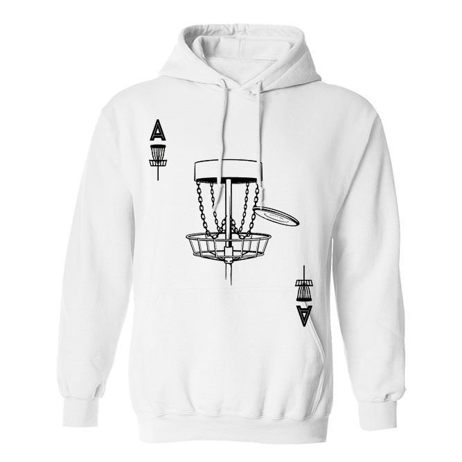 Fan Made Fits Disc Golf White Ace Hoodie image 1