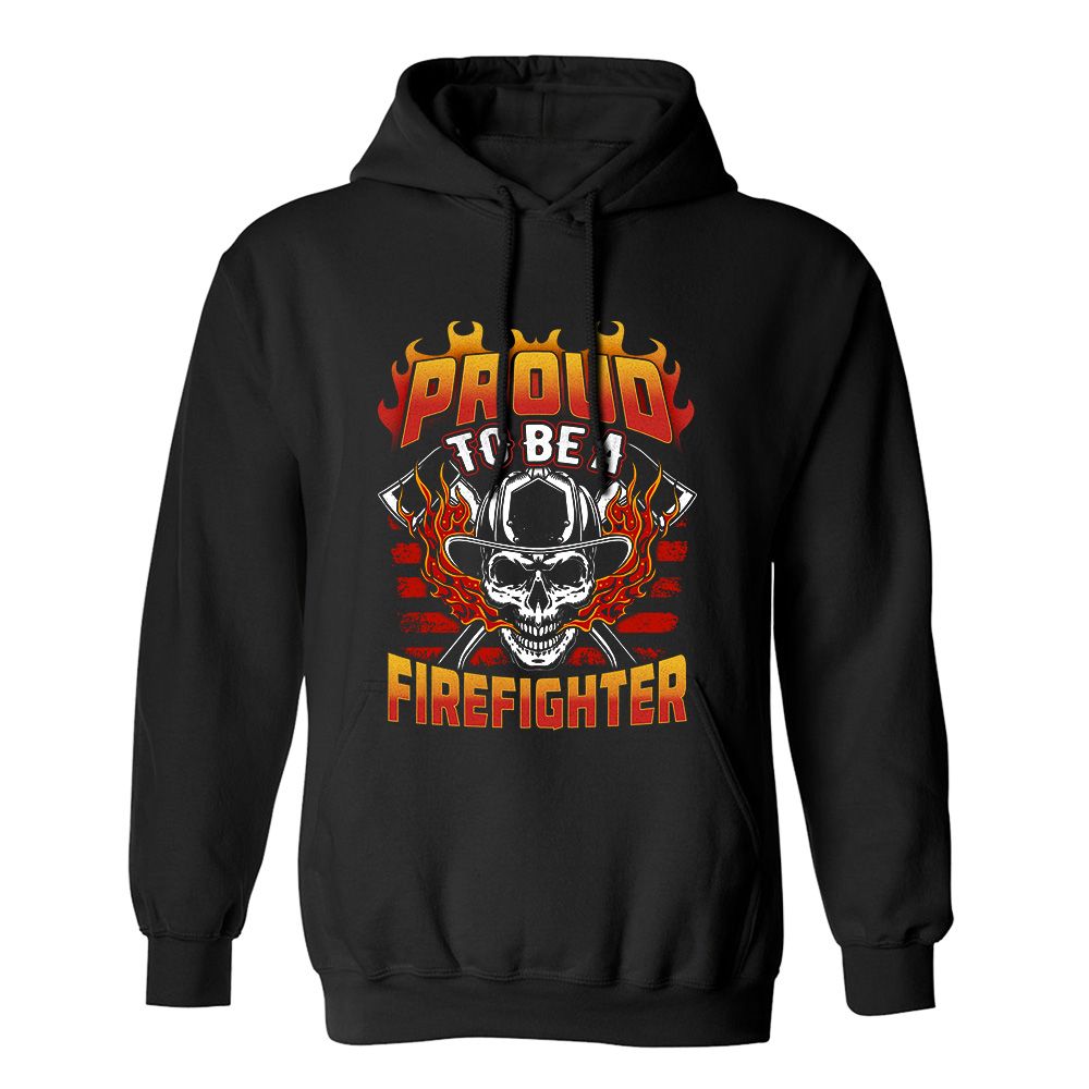 Fan Made Fits Firefighter 3 Black Proud Hoodie image 1