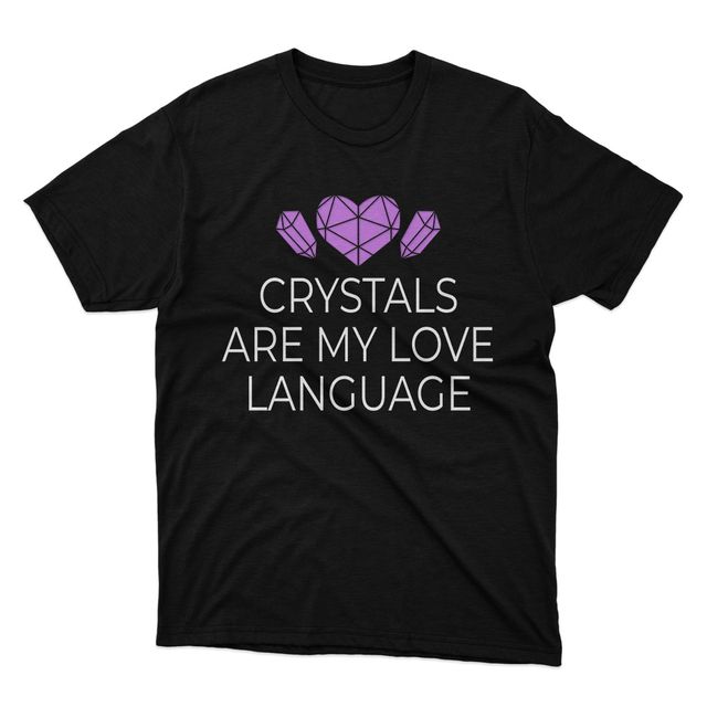  Fan Made Fits Crystals Black Love T-Shirt