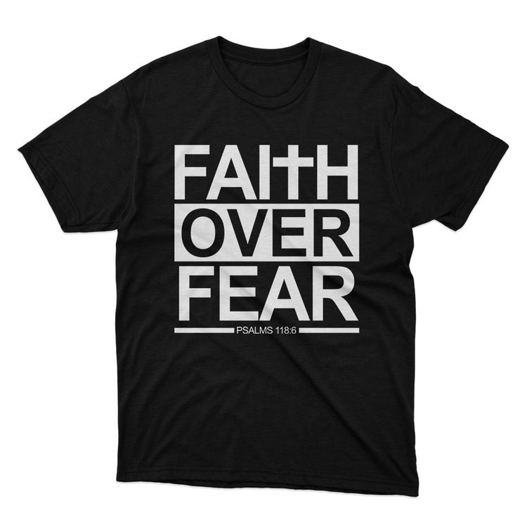 Fan Made Fits Christian Bible 1 Black Faith T-Shirt image 1