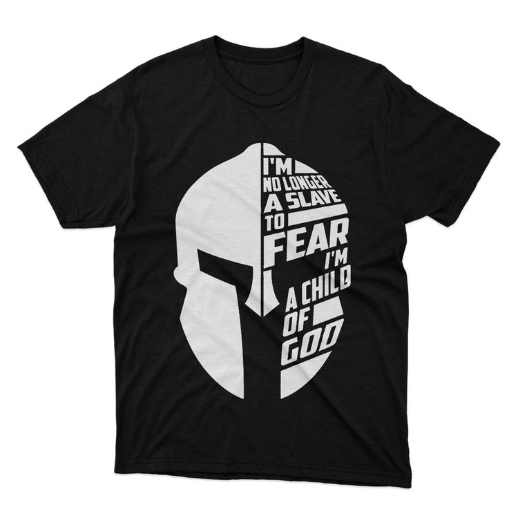 Fan Made Fits Christian Bible 1 Black Fear T-Shirt image 1