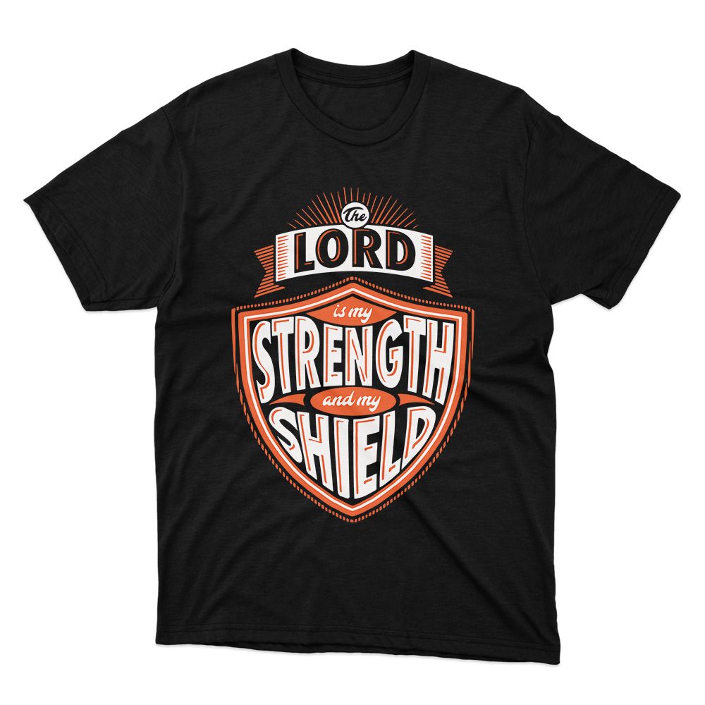 Fan Made Fits Christian Bible 2 Black Shield T-Shirt image 1